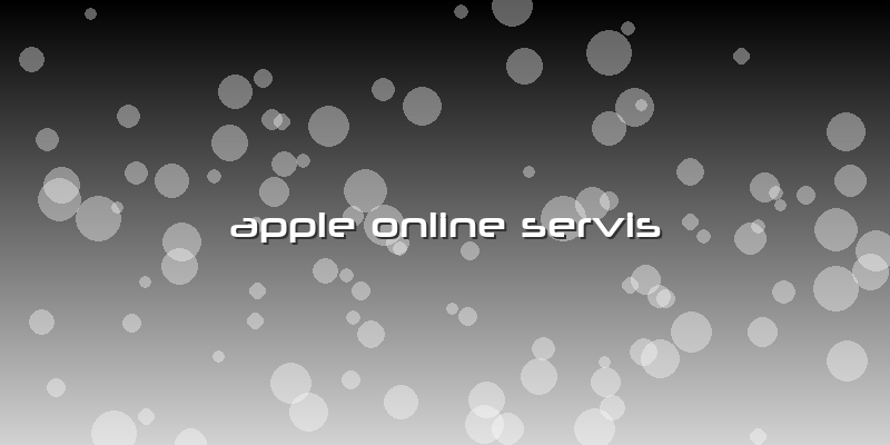 Apple Online Servis