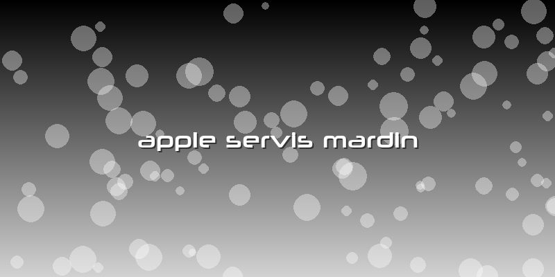 Apple Servis Mardin