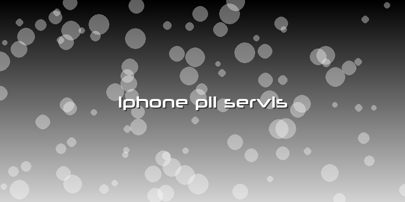 Iphone Pil Servis