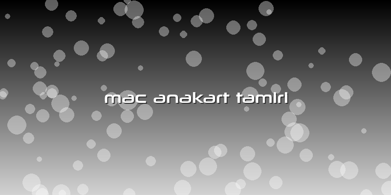Mac Anakart Tamiri