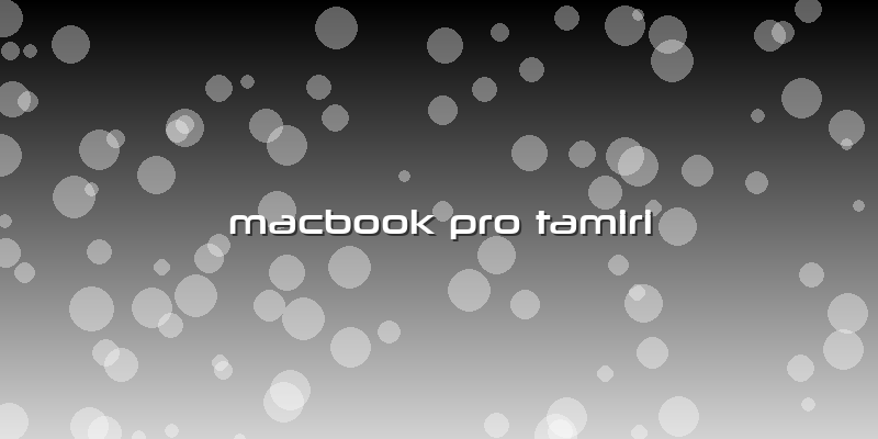 Macbook Pro Tamiri
