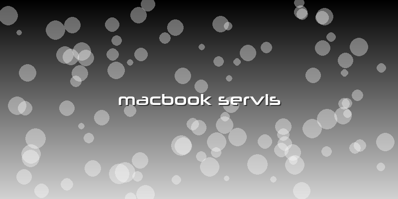 Macbook Servis