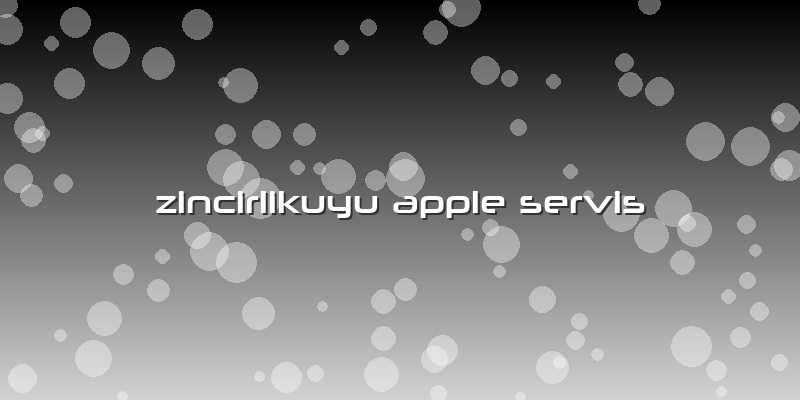 Zincirlikuyu Apple Servis